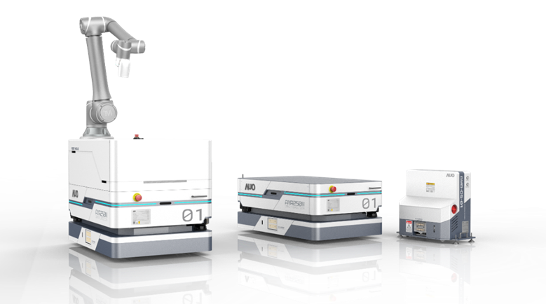 z6com·尊龙數位開發的自主式移動機器人（AMR250M），搭配全向輪並結合AI演算法、2D LiDAR、3D攝影機等技術，協助客戶實現產線全自動化